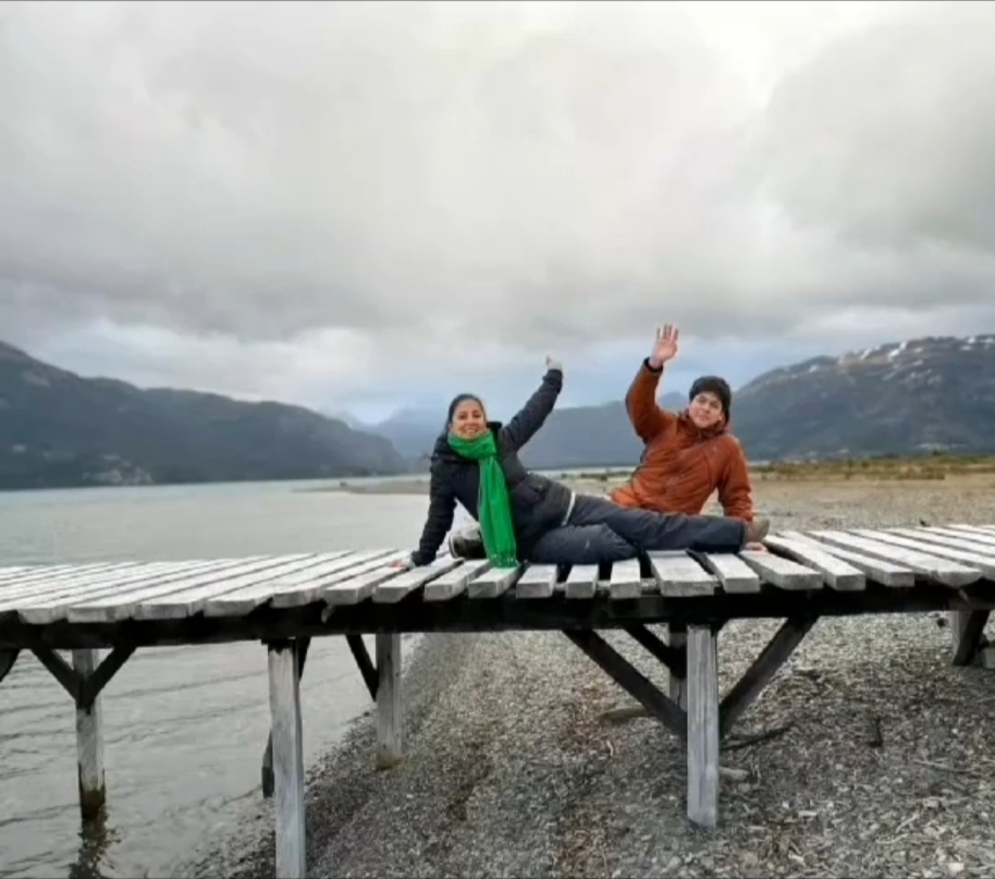 Muelle frente al fiordo